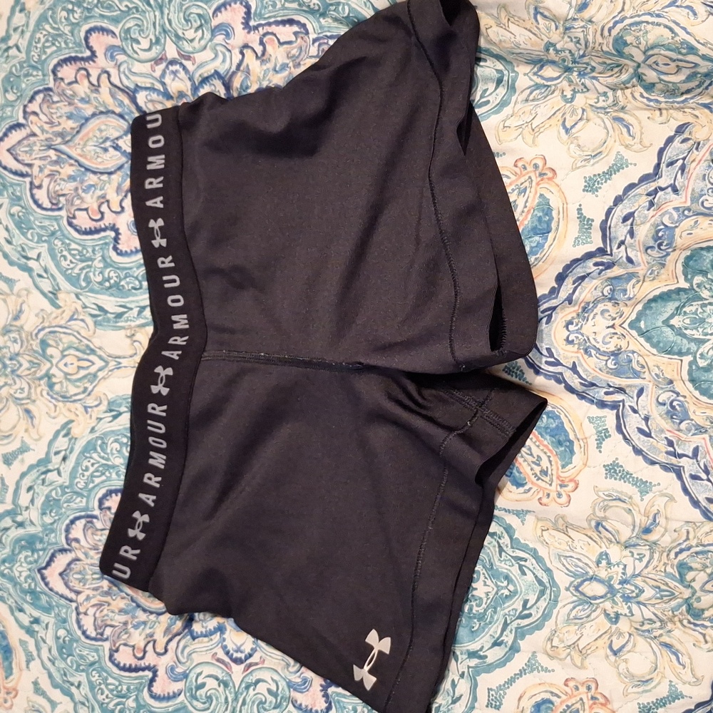 Under Armour-Compression Heat Gear Shorts. Size M